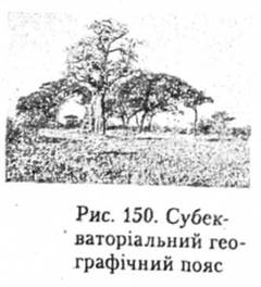 Субекваторіальний географічний пояс