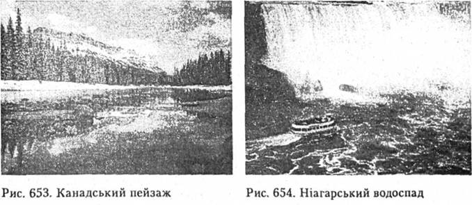 Канадський пейзаж. Ніагарський водоспад